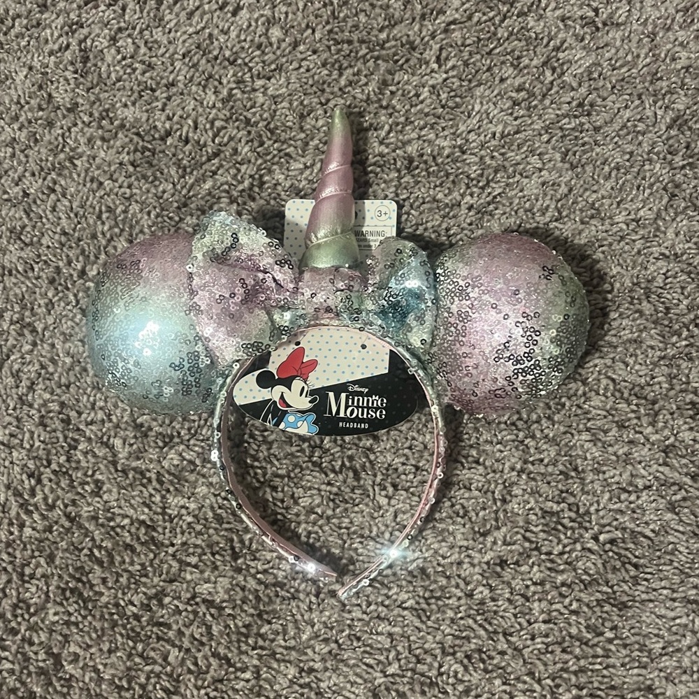 Minnie Mouse Unicorn Ears Headband